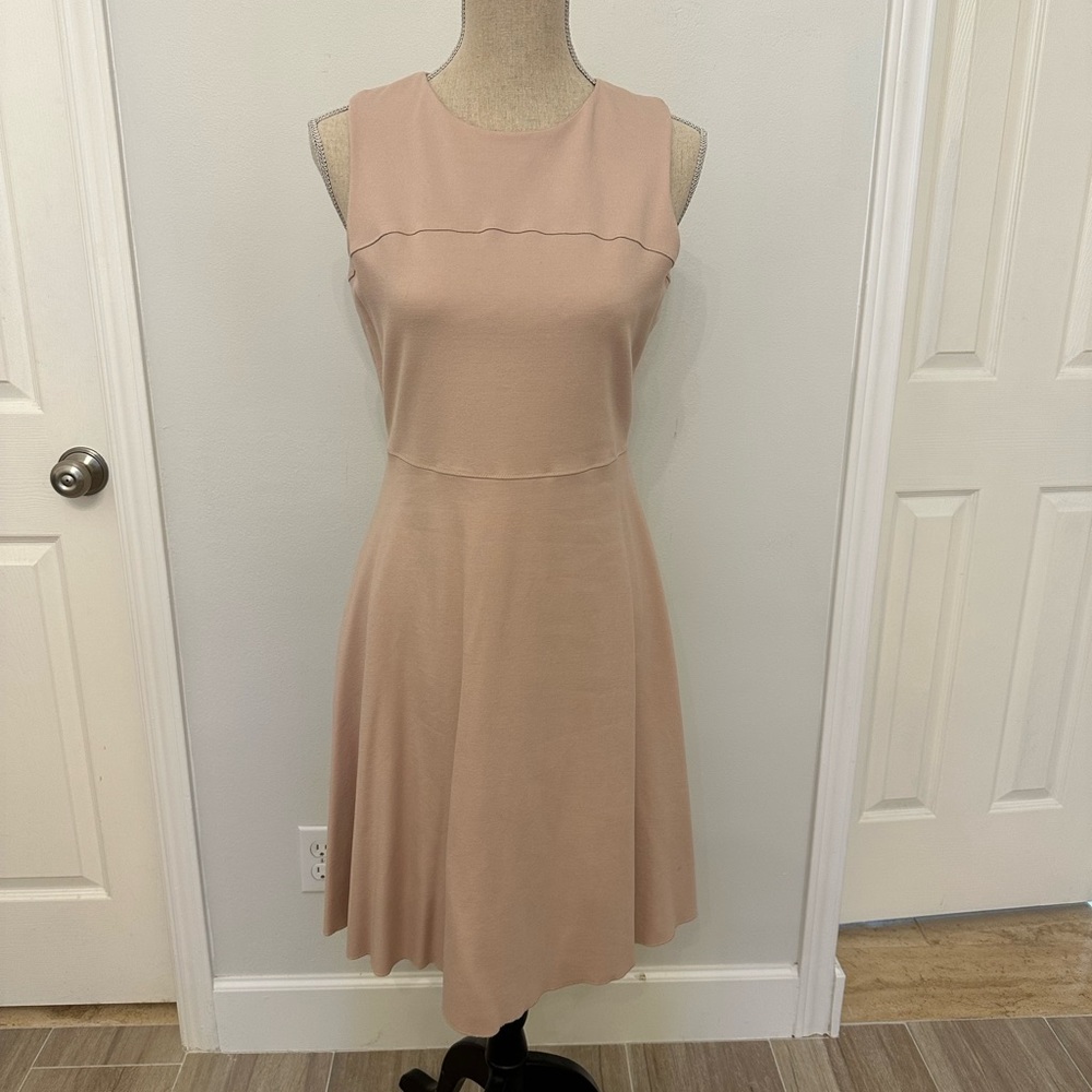 Daniel Cremieux Pink Fit/Flare Sleeveless Dress size S